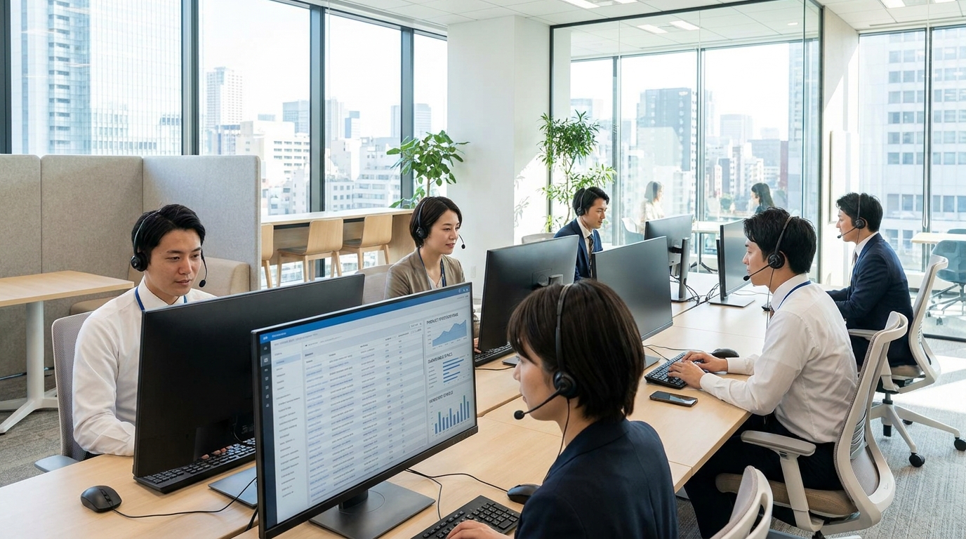 コールセンターを支援する商品データベースを解説する記事のカバー画像