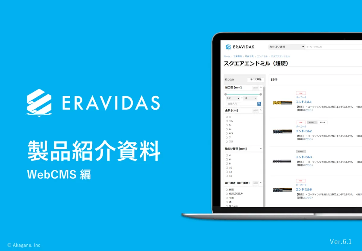ERAVIDAS サービス概要資料
